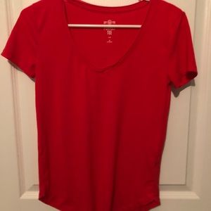 V-neck shirt